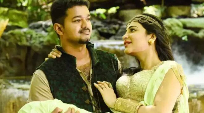 Shruti Hassan again with Vijay!
