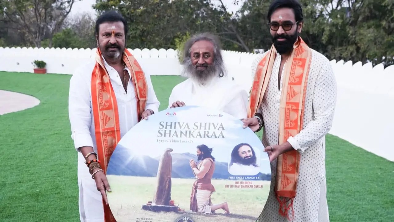 'Shiva Shiva Shankara' song released from Vishnu Manchu's 'Kannappa'