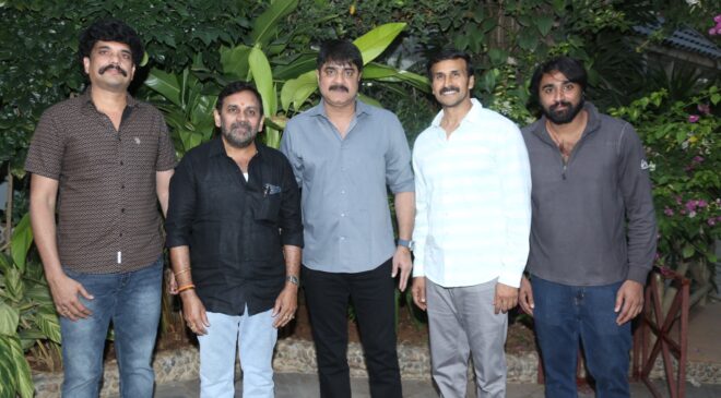Suspense thriller movie "Vidrohi" first look poster launch by hero Srikanth