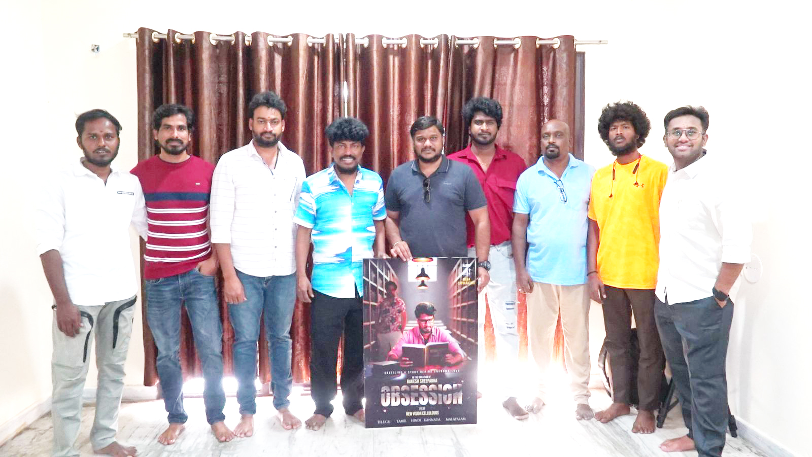 Choreographer Ganesh Master launched Obsession movie poster