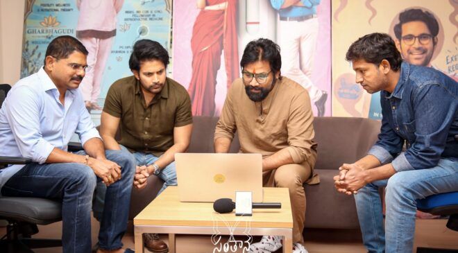 Star Director Sandeep Reddy Vanga Launches the Teaser of the Youth-Filled Family Entertainer "Santhana Prapthirasthu"
