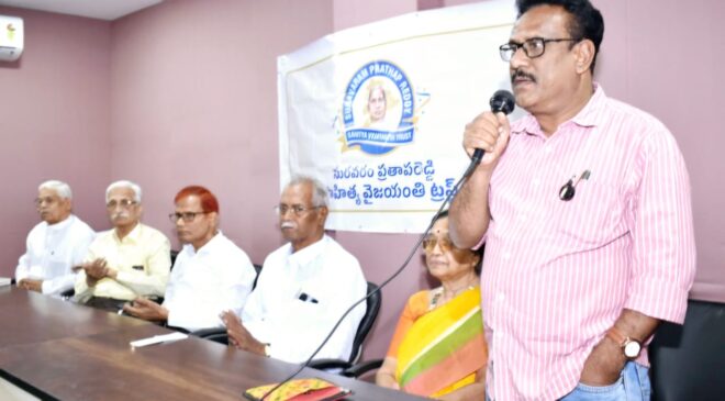Suravaram naming....an honor for Telangana society: TUWJ President Virahat Ali