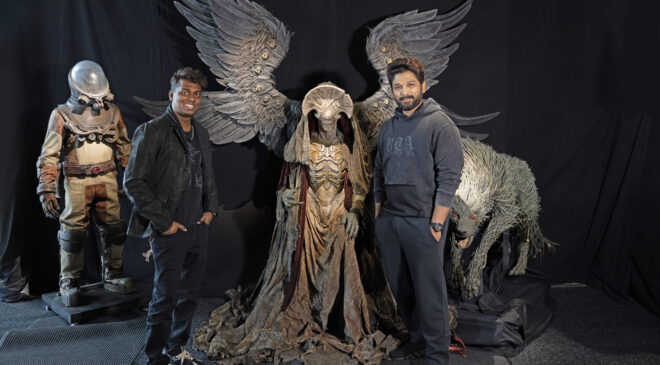 Another new chapter in Indian cinema, the prestigious Sun Pictures mega film, in the combination of icon star Allu Arjun and star director Atlee