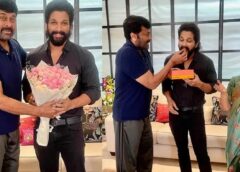 Pushparaj with Walther Veeraiah.. Edited video is a kick for the Mega Family!