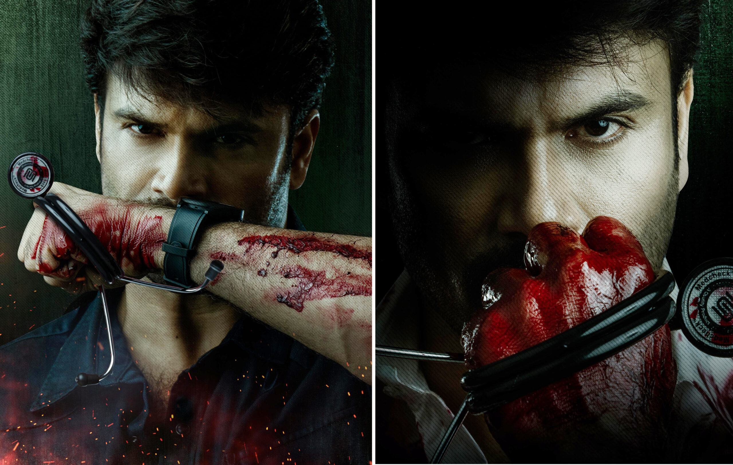 Powerful first look from Ashwin Babu's film 'Vachina Vadu Gautham' released