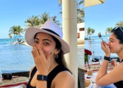 National crush Rashmika enjoying her vacation