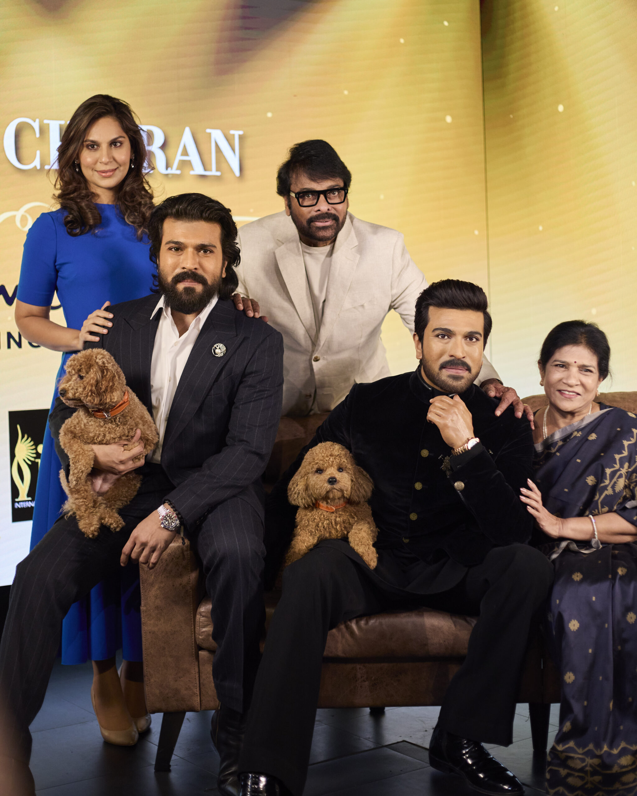 Ram Charan and his pet dog Rhyme Make History at Madame Tussauds After Queen Elizabeth