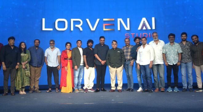 I want Dil Raju's 'Lorven AI' studio to take the entertainment world to the next level: Telangana IT Minister Sri Duddilla Sridhar Babu at the launch event of 'Lorven AI' studio