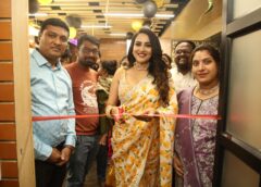 Actress Himaja launches "Green Trends unisex hair and style salon" in Manikonda