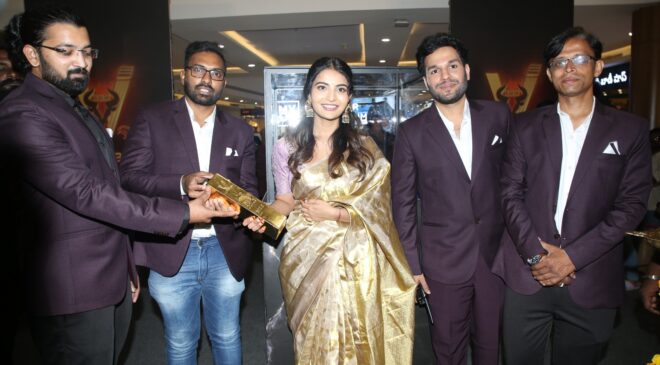 Actress Ananya Nagalla Launches Vindhya Gold Bar Challenge Event