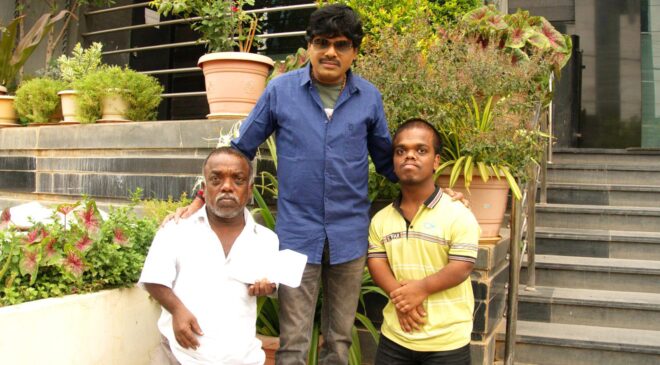Tollywood Hero Krishna Sai Extends Financial Support to Junior Artist Potti Johnny