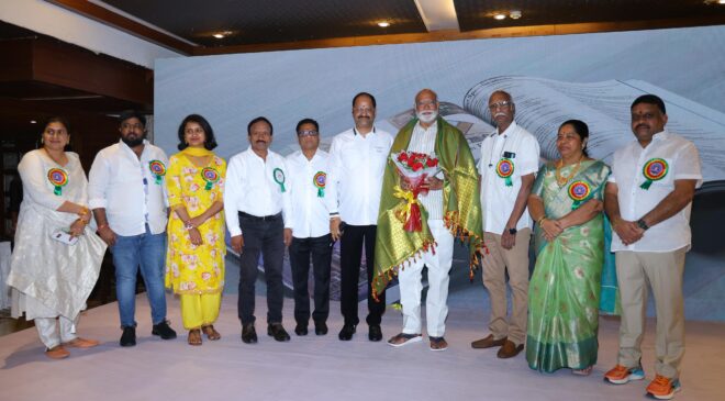 Chitrapuri Colony will become a landmark project.. We will complete it within 40 months - Vallabhaneni Anil Kumar