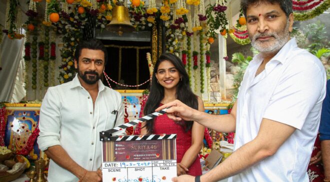 Surya's bilingual film 'Surya 46' opens with grand opening ceremony