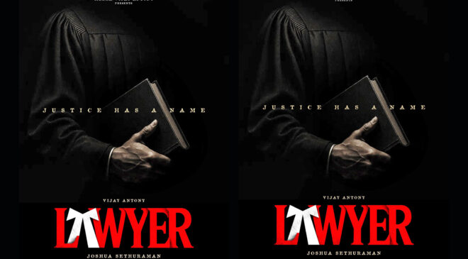 Vijay Antony’s Next Film title is “LAWYER”!