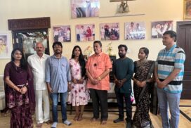 The first look of 'Premalo Dindosaari' was released by top producer C. Kalyan.