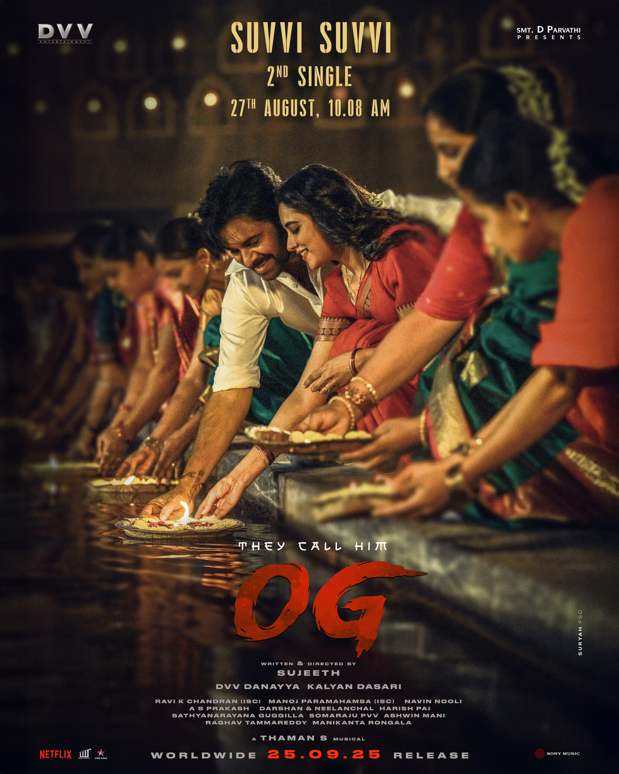 'OG' second single update with beautiful poster..