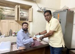 Financial Assistance to Ailing Actor Ramachandra by Kadambari Kiran through 'Manam Saitam'