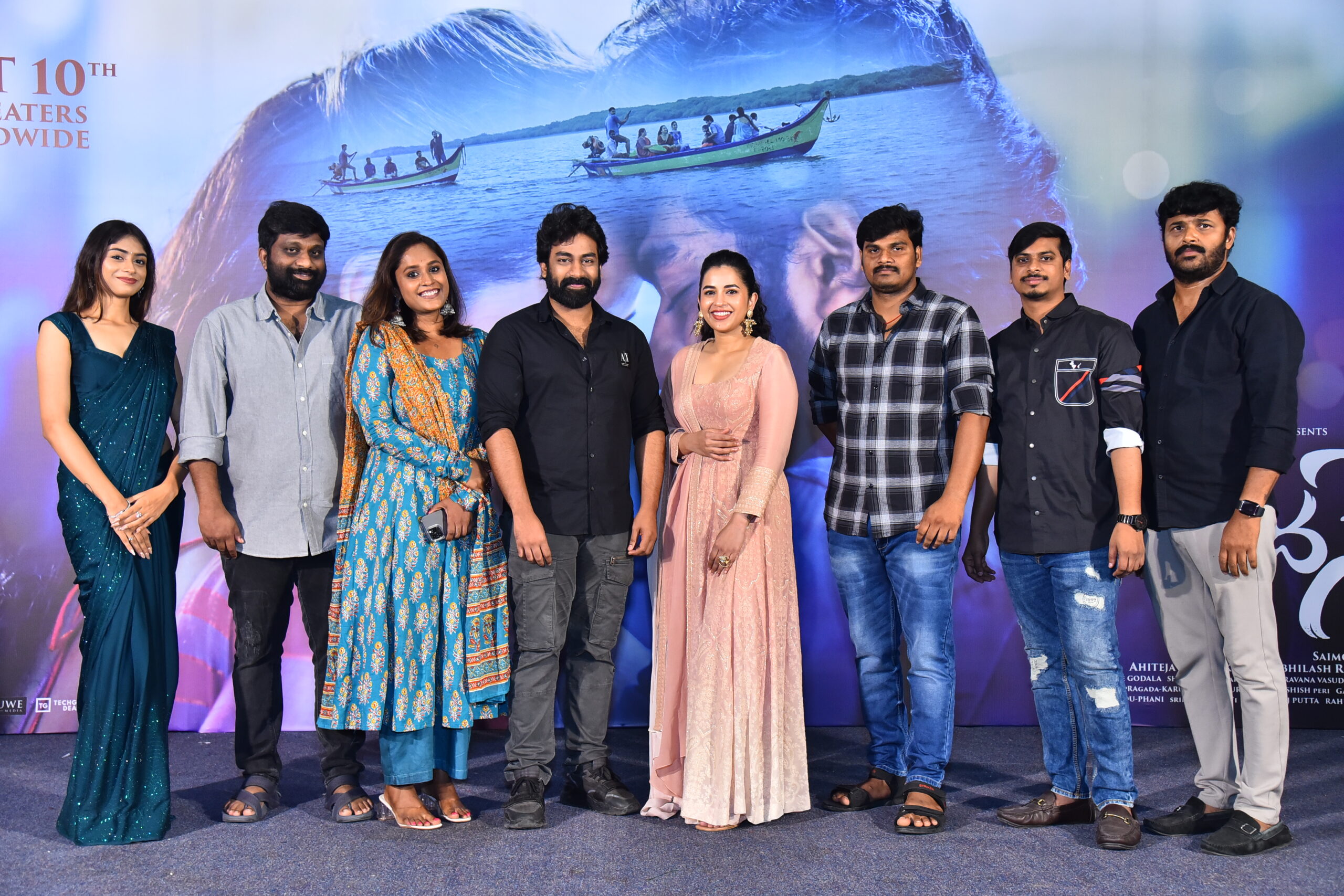 We made a good film honestly without any room for obscenity: Hero Rakshit Atluri at the press meet of ‘Sashivadane’