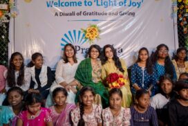 Actress Samantha's NGO Pratyusha Support Celebrates ‘Light of Joy 2025’ — A Diwali of Gratitude, with 250+ Orphan kids