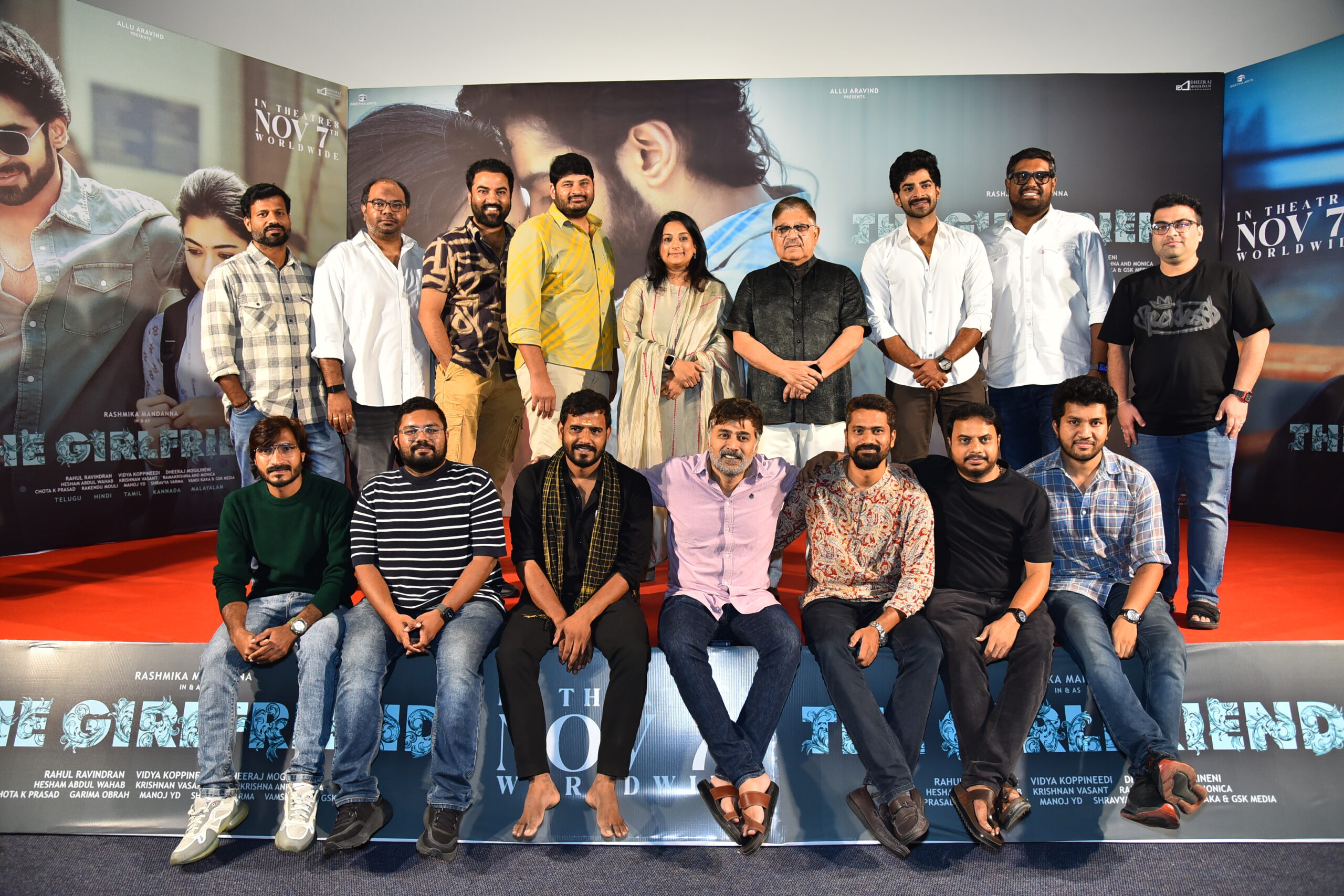 'The Girlfriend' is the film that gave me the most satisfaction as a producer: Allu Aravind at the pre-release press meet