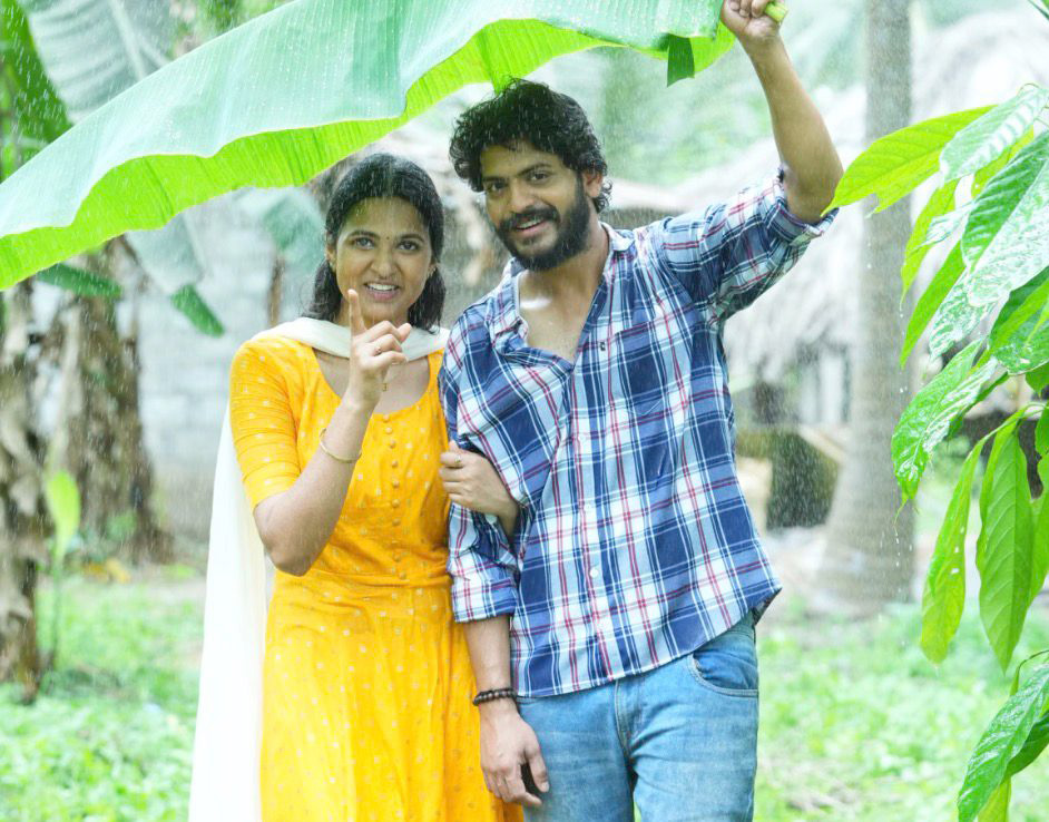 Akhil Raj as the hero in 'Arjunudi Geetopadesam'