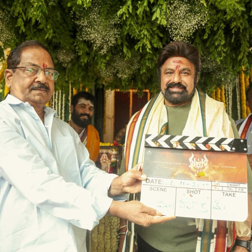 Nandamuri Balakrishna, the hero, starts #NBK111