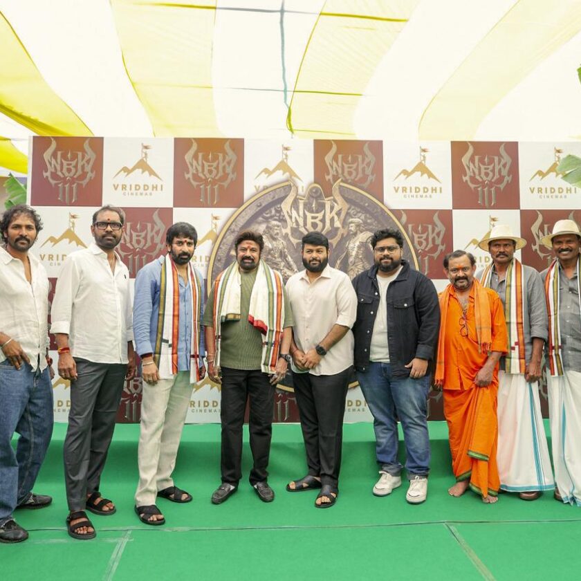 Nandamuri Balakrishna, Gopichand Malineni, Venkata Satish Kilaru, Vriddhi Cinemas’ Historical Epic #NBK111 Launched Majestically