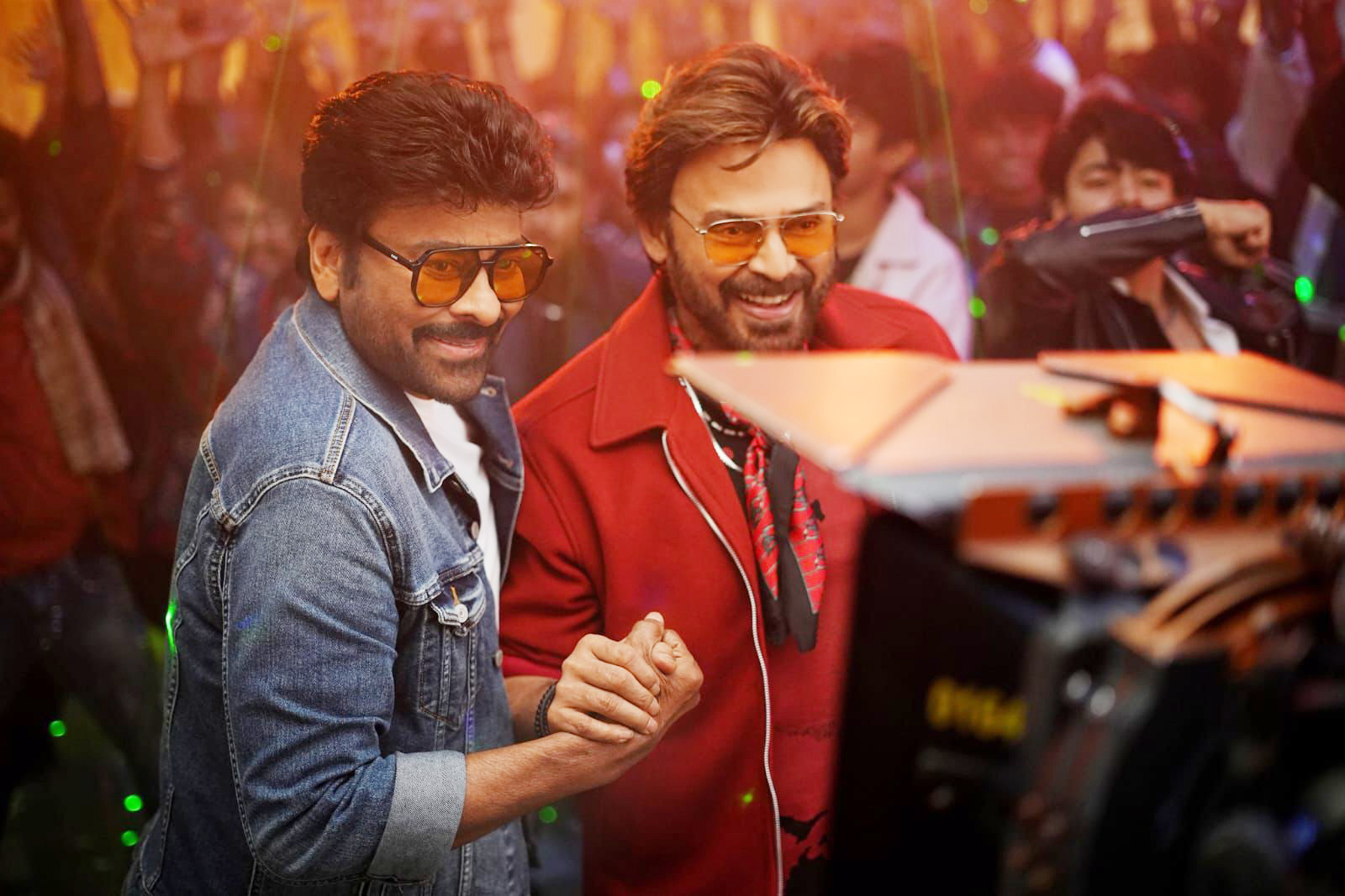 Megastar Chiranji's birthday wishes to Victory Venkatesh