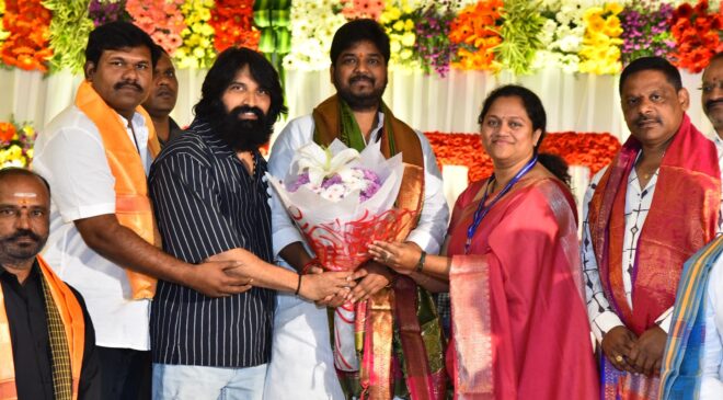 Grand Swearing-in Ceremony of Smt. V. V. Sumalatha Devi as President of the Telugu Film and TV Dancers and Dance Directors Association (TFTDDA)