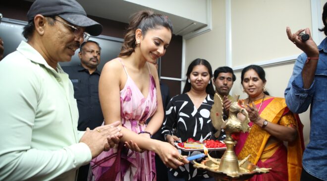 Grand Launch of “Second Skin Makeup Studio & Academy” by Actress Rakul Preet Singh