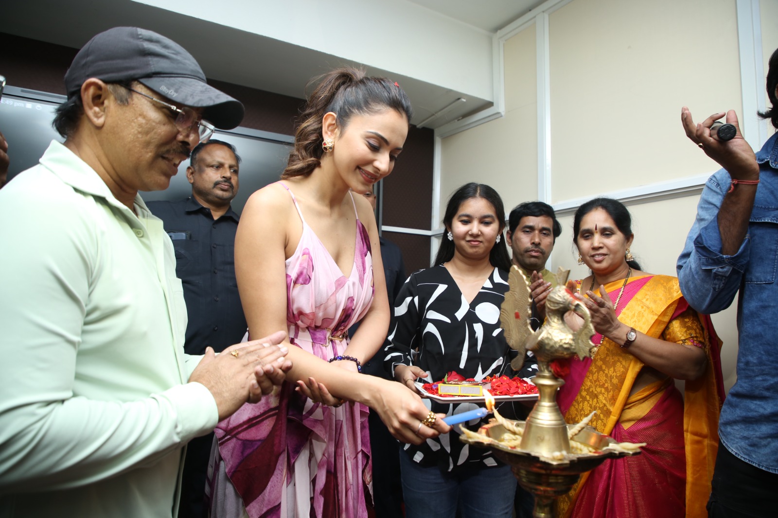 Grand Launch of “Second Skin Makeup Studio & Academy” by Actress Rakul Preet Singh