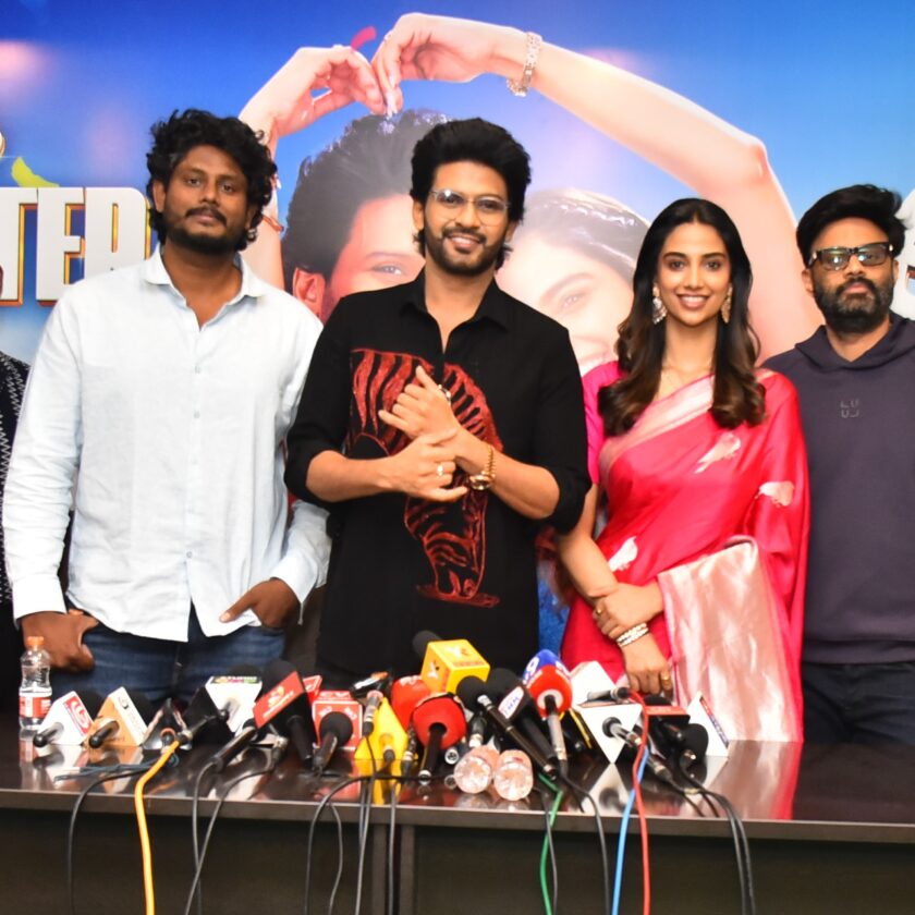 Star entertainer Naveen Polishetty thanks the audience for giving the movie 'Anaganaga Oka Raju' a blockbuster talk