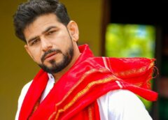 Gordhan Singh as villain in the film 'Maa Oori Bavi'