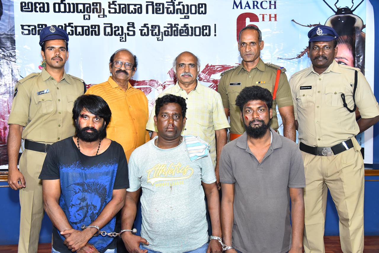 Realistic violent love story movie 'Cockroach' is set for a grand theatrical release on March 6th.