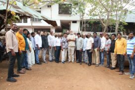 Intimate meeting of the new executive committee of the Film Critics Association with Chadalawada Srinivasa Rao