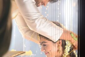 Three thorns on Rashmika's neck in a state of grandeur