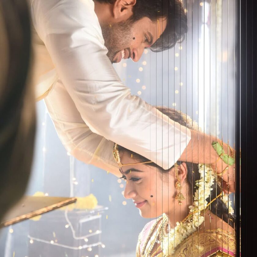 Three thorns on Rashmika's neck in a state of grandeur