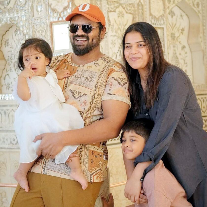 Manchu Manoj and Bhuma Mounika Reddy celebrated their three-year marriage with a grand celebration.
