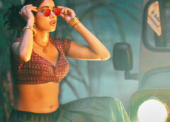 Janhvi's birthday special poster from 'Peddhi'