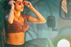 Janhvi's birthday special poster from 'Peddhi'