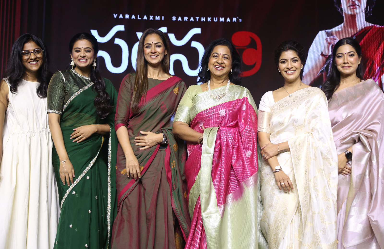 It takes courage to tell the story of 'Saraswathy' : : Sarath Kumar at the pre-release event