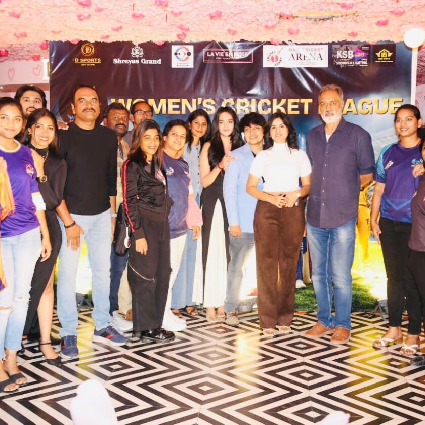 Women’s Cricket League Logo Unveiled on the Occasion of Women’s Day… Best Wishes from T.G. Vishwa Prasad and K.L. Damodar Prasad
