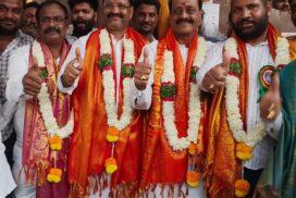 Vallabhaneni Anil Panel wins a landslide victory in Telugu Cine and TV Junior Artist Union elections