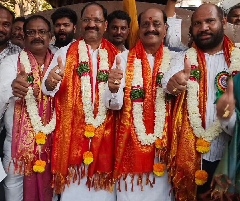 Vallabhaneni Anil Panel wins a landslide victory in Telugu Cine and TV Junior Artist Union elections