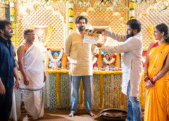 Mega Prince Varun Tej's ‘Bhari’ Launched Grandly with Andhra Pradesh Deputy CM Pawan Kalyan Garu as Chief Guest