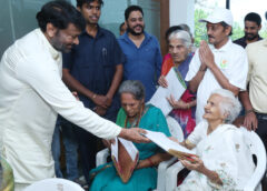 Megastar donates to charities