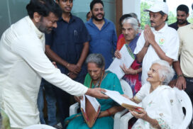Megastar donates to charities