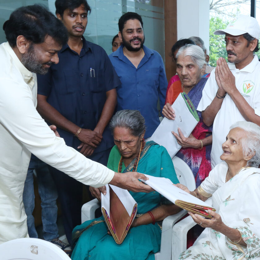 Megastar donates to charities