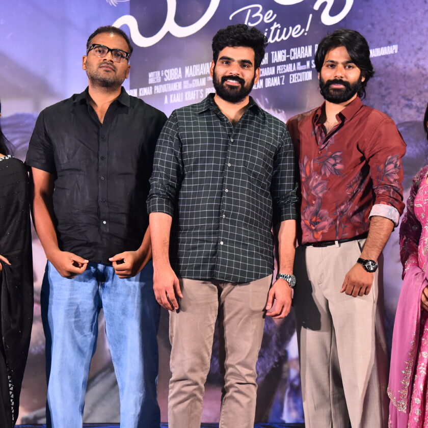 "Surya Be Positive" teaser launched by directors Kaushik Pegallapati and Muralikant Devasoth