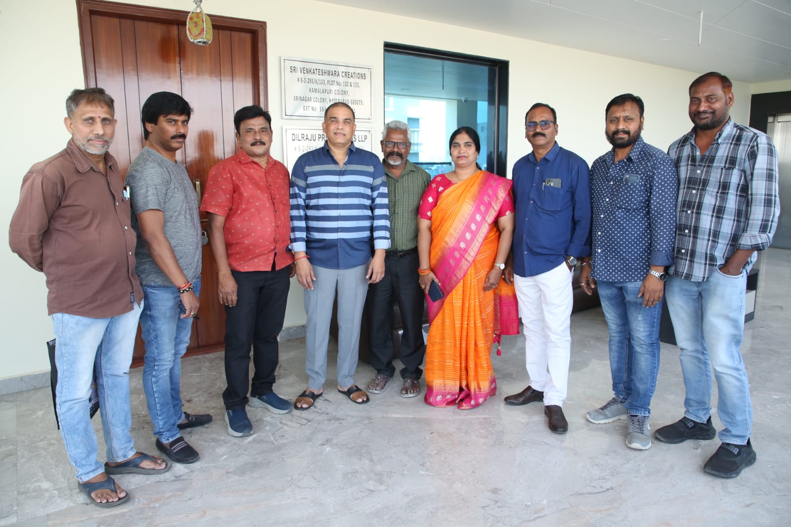 'Film Critics Association' meets with Dil Raju..